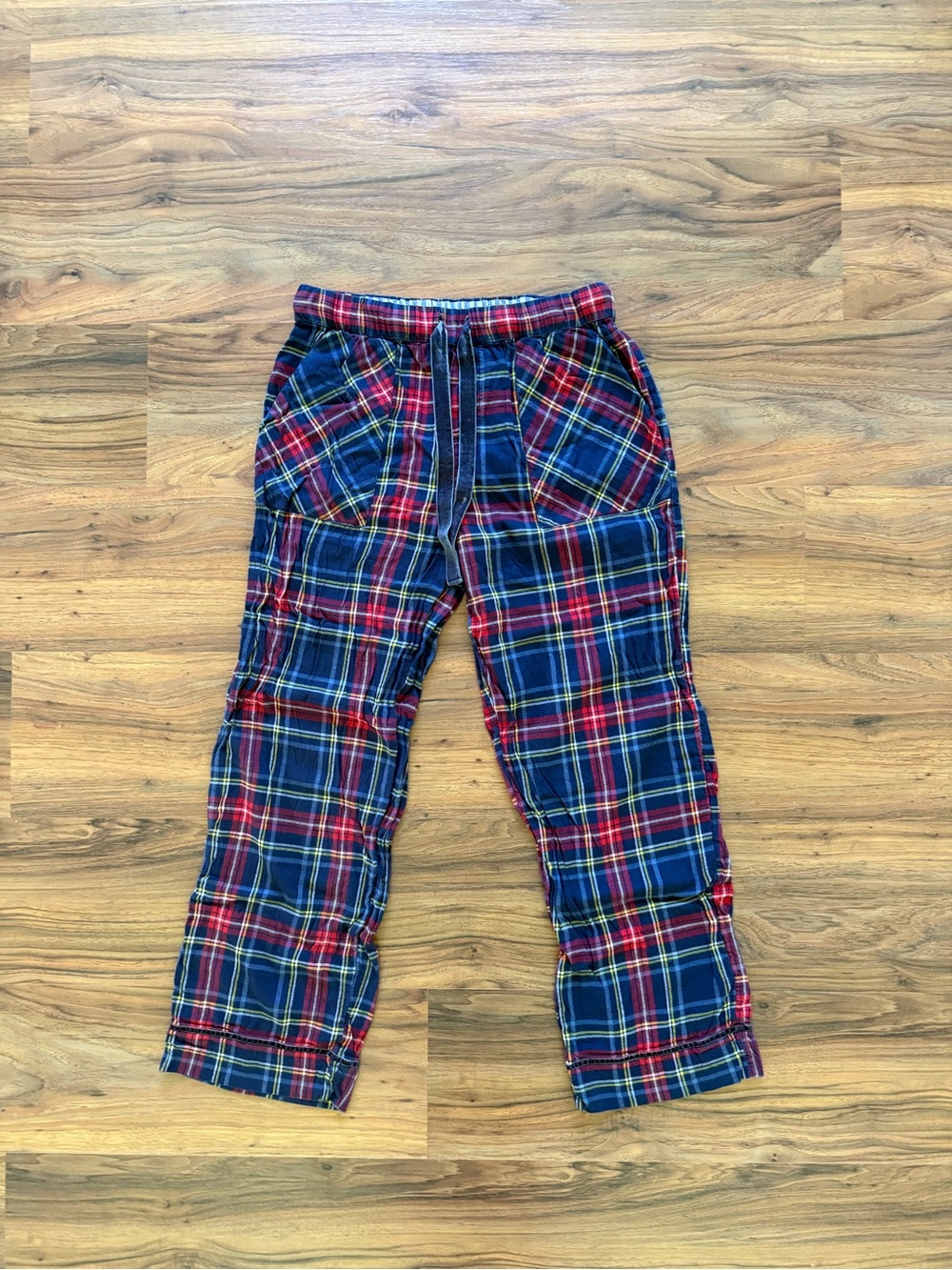 Navy Plaid aerie Pajama Pants